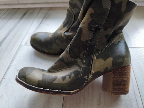 Zapata damen stiefeletten camo - stiefeletten,
