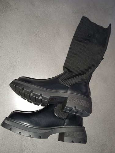 Damen schlupfstiefel schwarz - damen,