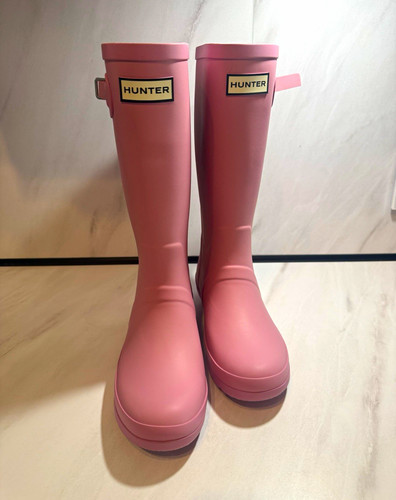 Hunter gummistiefel rosa - hunter,