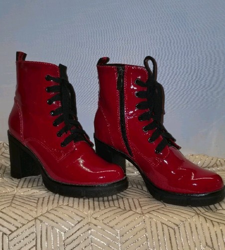 Marco tozzi rote lack - marco, damen