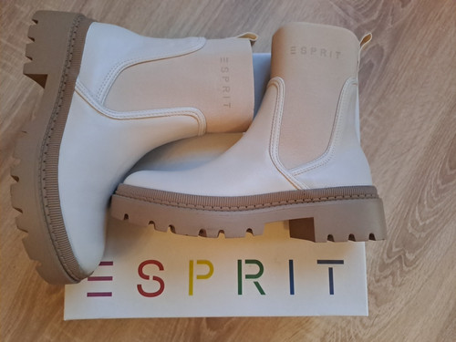 Esprit leder boots chelsea - esprit,