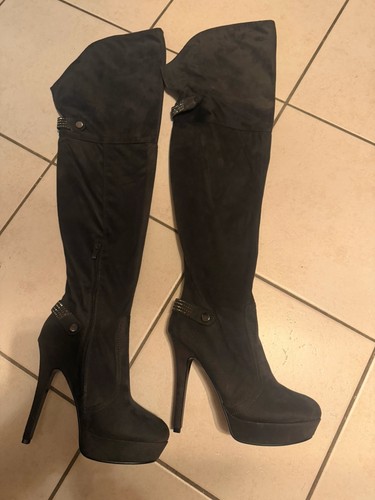 Damen overknee stiefel - damen, overknee-stiefel