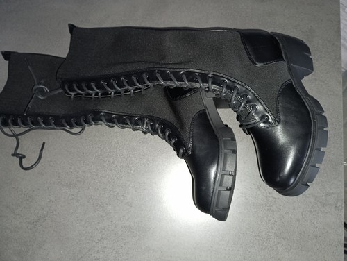 Damen schnürstiefel schwarz - damen,