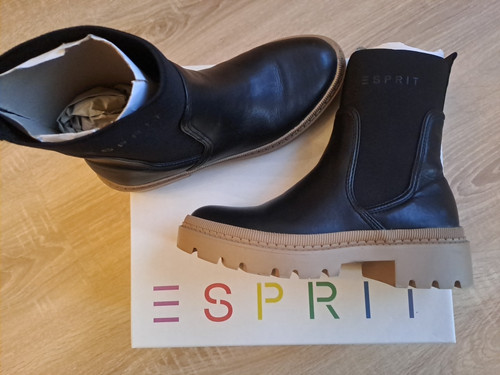 Esprit leder boots chelsea - esprit,
