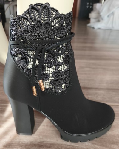 Neue schwarze stiefeletten mit - neue,