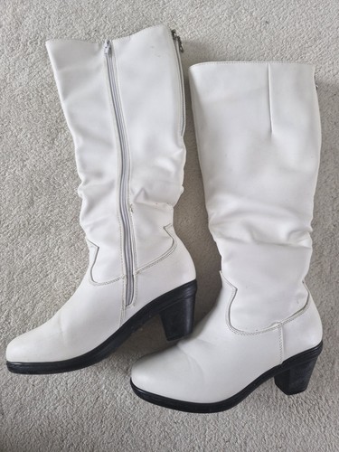 Hochwertige stiefel gr37 weiß - hochwertige,