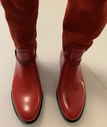 Luxus gummistiefel rot - gr,