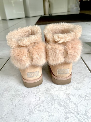 Rosa uggs mit schleife - rosa,