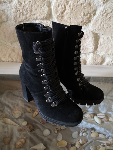 Stiefel schwarz damen - schwarz,