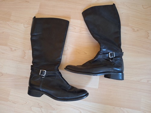 Damen leder winterstiefel - damen,