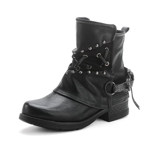Damen stiefeletten nieten - damen,