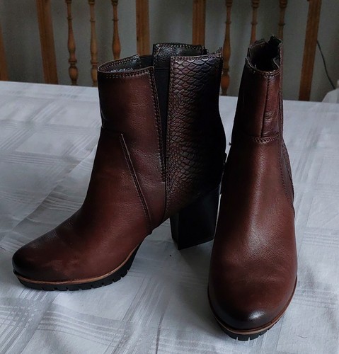 Stiefelette braun - gr, 37