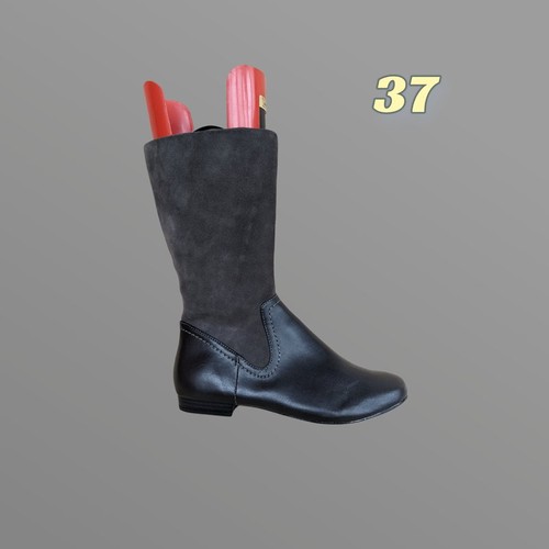 Women clarks boots black suede - boots,