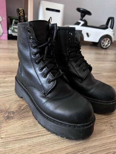 Women martens boots - martens, black