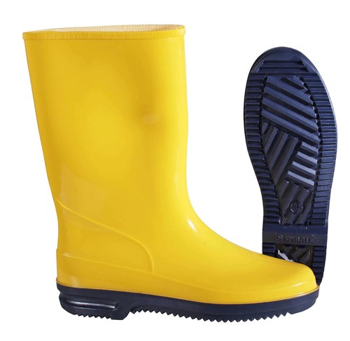 Gummistiefel spirale gelb - gummistiefel,