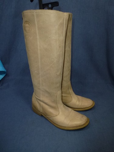 Esprit leder stiefel creme - leder,